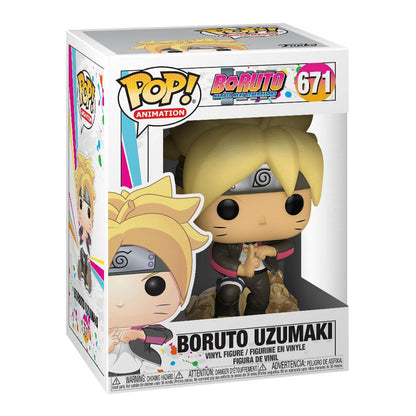 Boruto: Naruto Next Generations Pop! Figura in vinile di animazione Boruto Uzumaki 9 cm