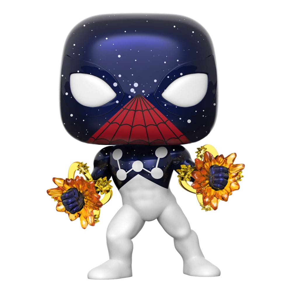 Marvel Pop! Comics vinylfigur Captain Universe Spider-Man Exclusive 9 cm
