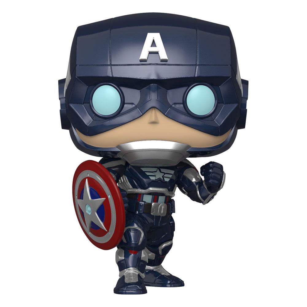 Marvels Avengers (2020 Videospiel) Pop! Marvel Vinylfigur Captain America 9 cm