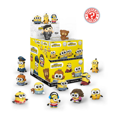 Minions II Mystery Minis Vinyl Mini Figuren 6 cm display (12)