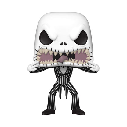 Nightmare Before Christmas Pop! Disney Vinyl Figuur Jack (eng gezicht) 9 cm
