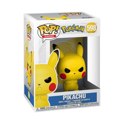 Pokémon Pop! Giochi in vinile figura scontrosa pikachu 9 cm