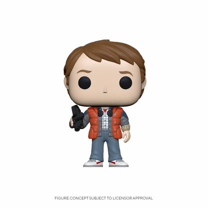 Povratak u budući pop! Vinil figura Marty u natečenom prsluku 9 cm