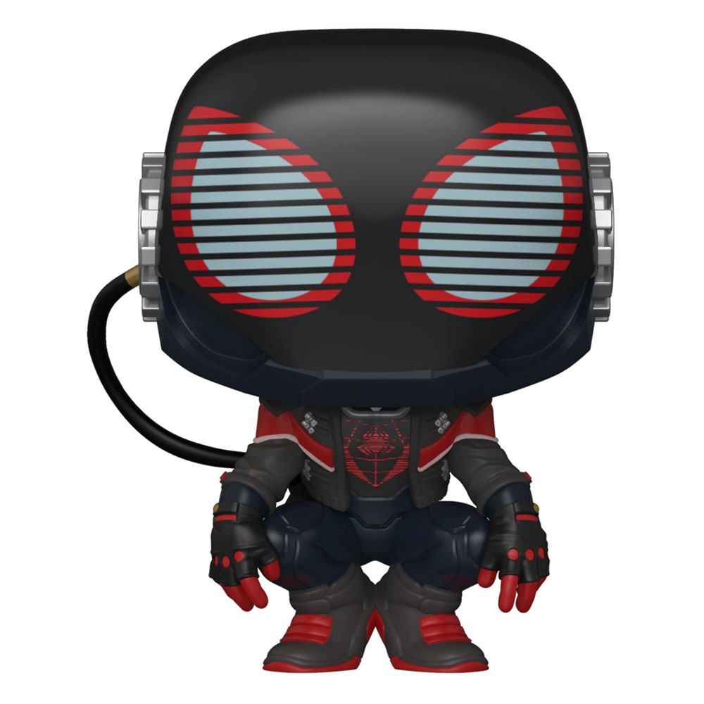 Marvel'ın Örümcek Adam POP'u! Oyunlar Vinil Şekil Miles Morales 2020 Takım Elbise 9 cm