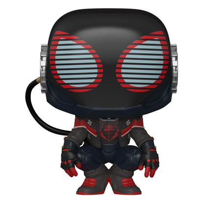 Marvel'ın Örümcek Adam POP'u! Oyunlar Vinil Şekil Miles Morales 2020 Takım Elbise 9 cm