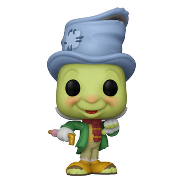 Pinocchio 80th Anniversary POP! Disney Vinyl Figure Street Jiminy 9 cm