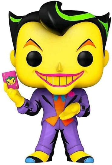 DC Comics Pop! Heroes Vinyl Joker (Black Light) 9 cm