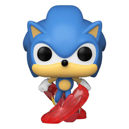 Sonic the Hedgehog Pop! Spill Vinyl Figur Sonic 30. - Running Sonic 9 CM