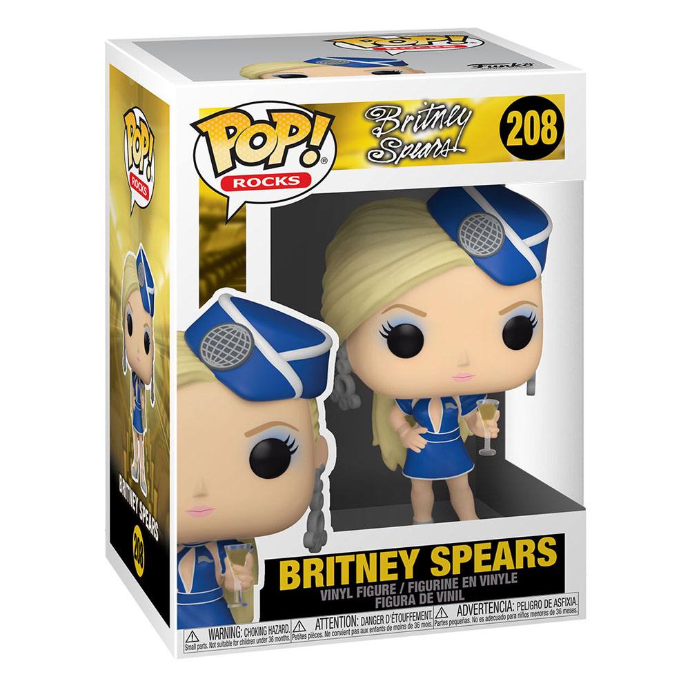 Britney Spears Pop! Rocce in vinile figura hostess 9 cm