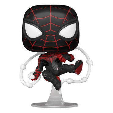 Marvels Spider-Man Pop! Spiele Vinyl Figure Miles Morales bei Anzug 9 cm