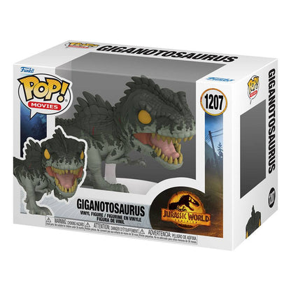 Jurassic World 3 Pop! Filmler vinil figür giganotosaurus 9 cm