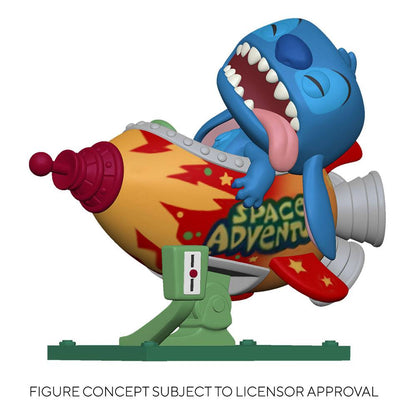 Lilo & Stitch Pop! Rir vinylfigursøm i rakett 15 cm