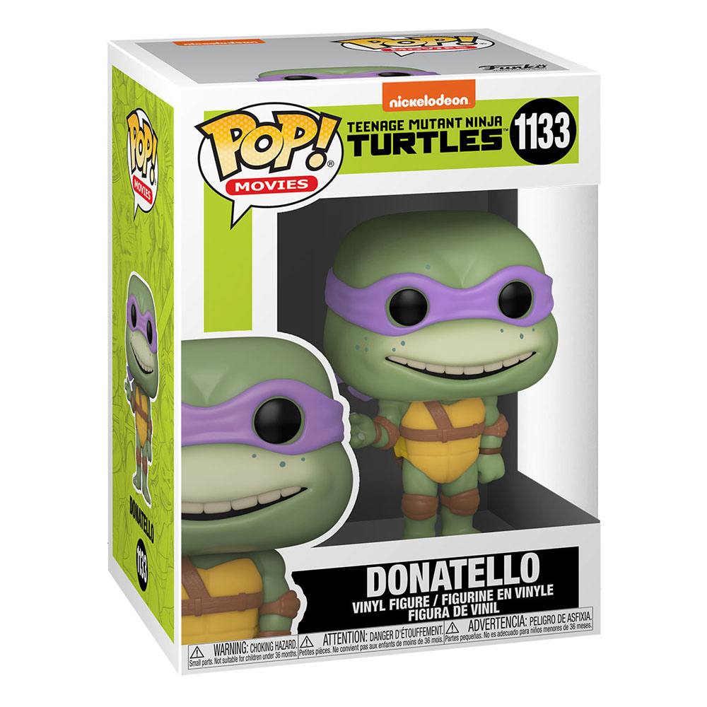 Tartarughe ninja mutanti adolescenti pop! Film Vinyl Figura Donatello 9 cm