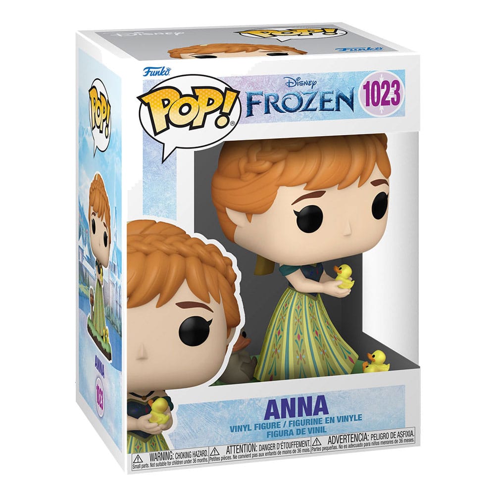 Disney: Ultimate Princess Pop! Disney Vinyl Figur Anna (Frozen) 9 cm