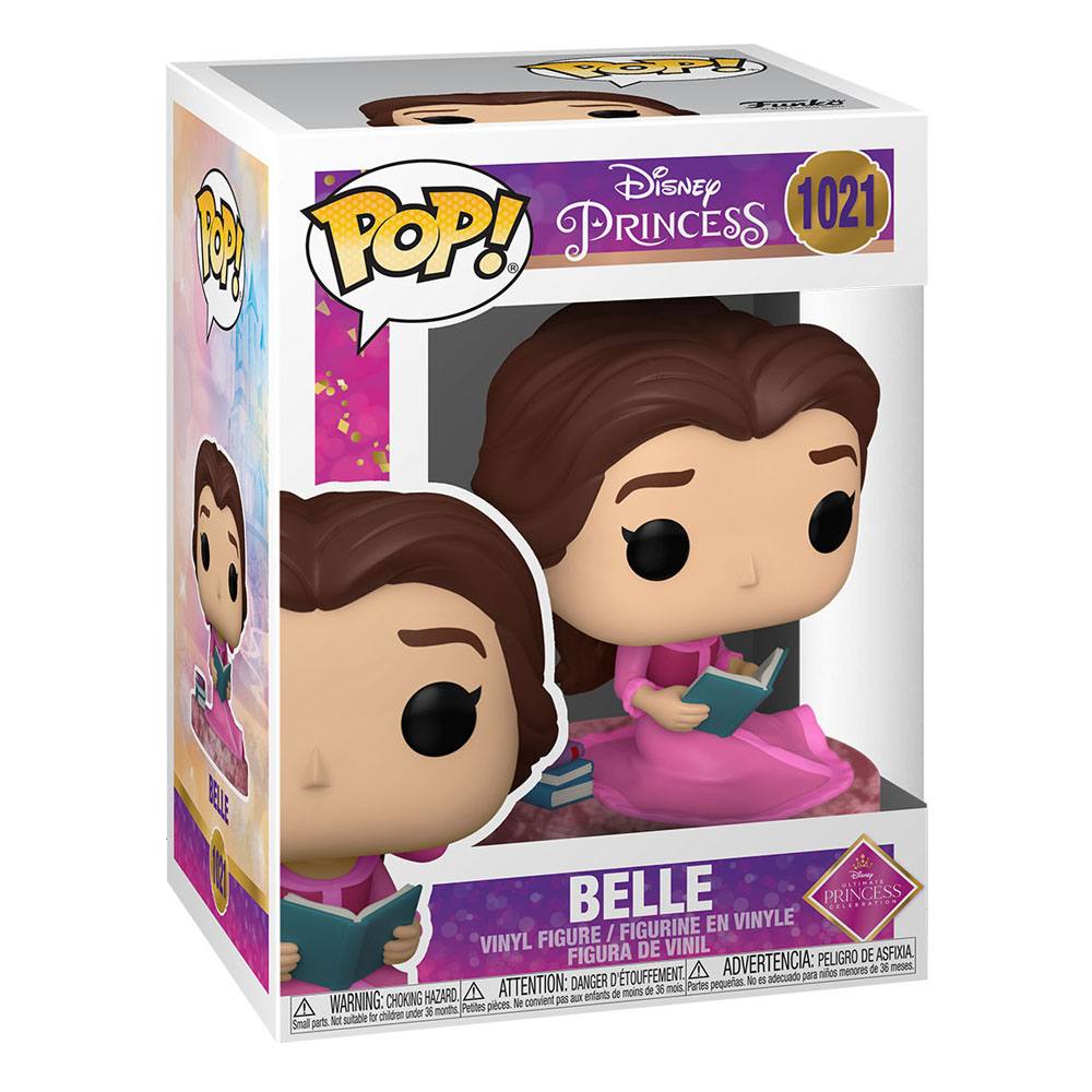 Disney: Ultimate Princess Pop! Disney Vinyl Figur Belle (Beauty and the Beast) 9 cm