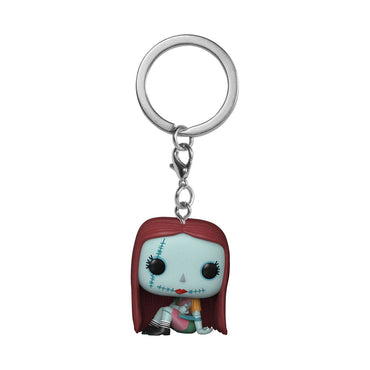 Cauchemar avant la poche de Noël de Noël! Keychains en vinyle Affichage de couture Sally 4 cm (12)