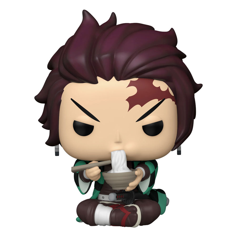 Demon Slayer Pop! Animasjon vinylfigur tanjiro m/nudler 9 cm