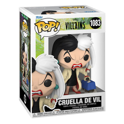 Disney: Bösewichte knallen! Disney Vinylfigur Cruella de Vil 9 cm