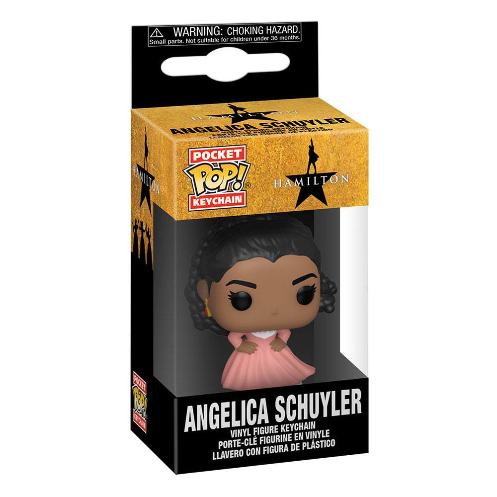 Hamilton Pocket POP! Vinyl Keychains 4 cm Angelica Schuyler Display (12)