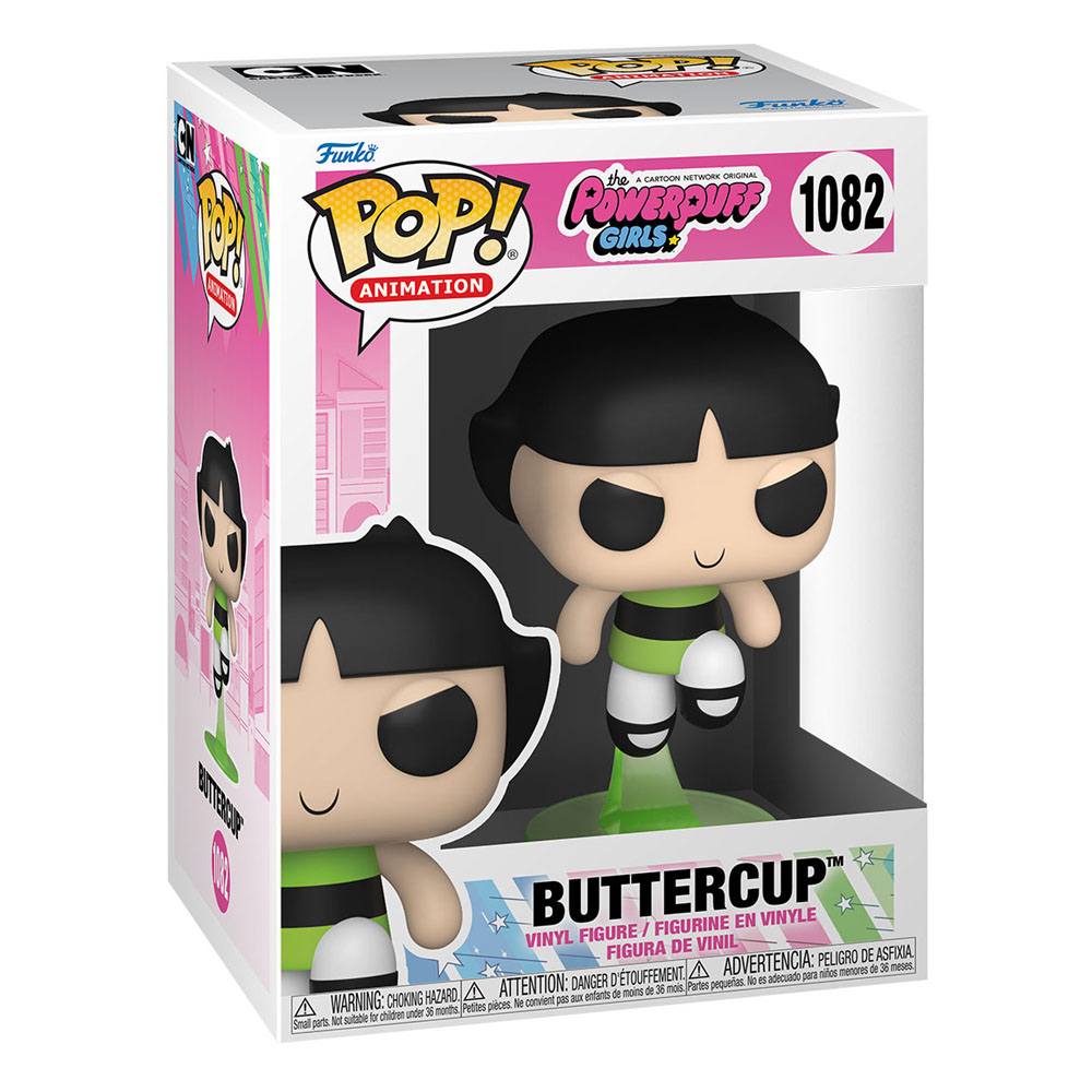 Powerpuff Girls POP'u! Animasyon Vinil Şekil Buttercup 9 cm