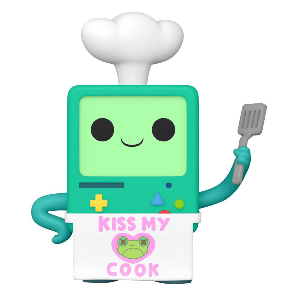 Abenteuerzeit POP! Animations-Vinylfigur BMO Kiss my Cook 9 cm