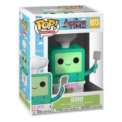 Abenteuerzeit POP! Animations-Vinylfigur BMO Kiss my Cook 9 cm