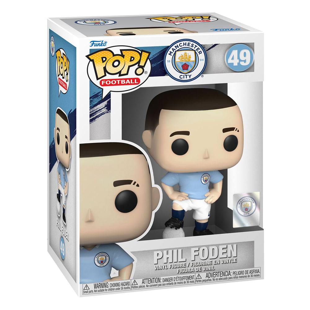 Manchester City FC KNAL! Voetbal vinylfiguur Phil Foden 9 cm