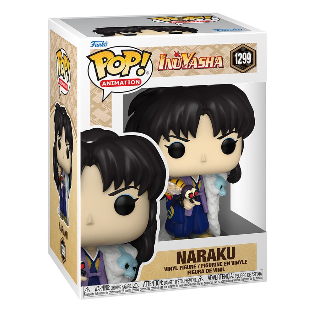 Inuyasha Pop! Animación Figura de vinilo Naraku 9 cm