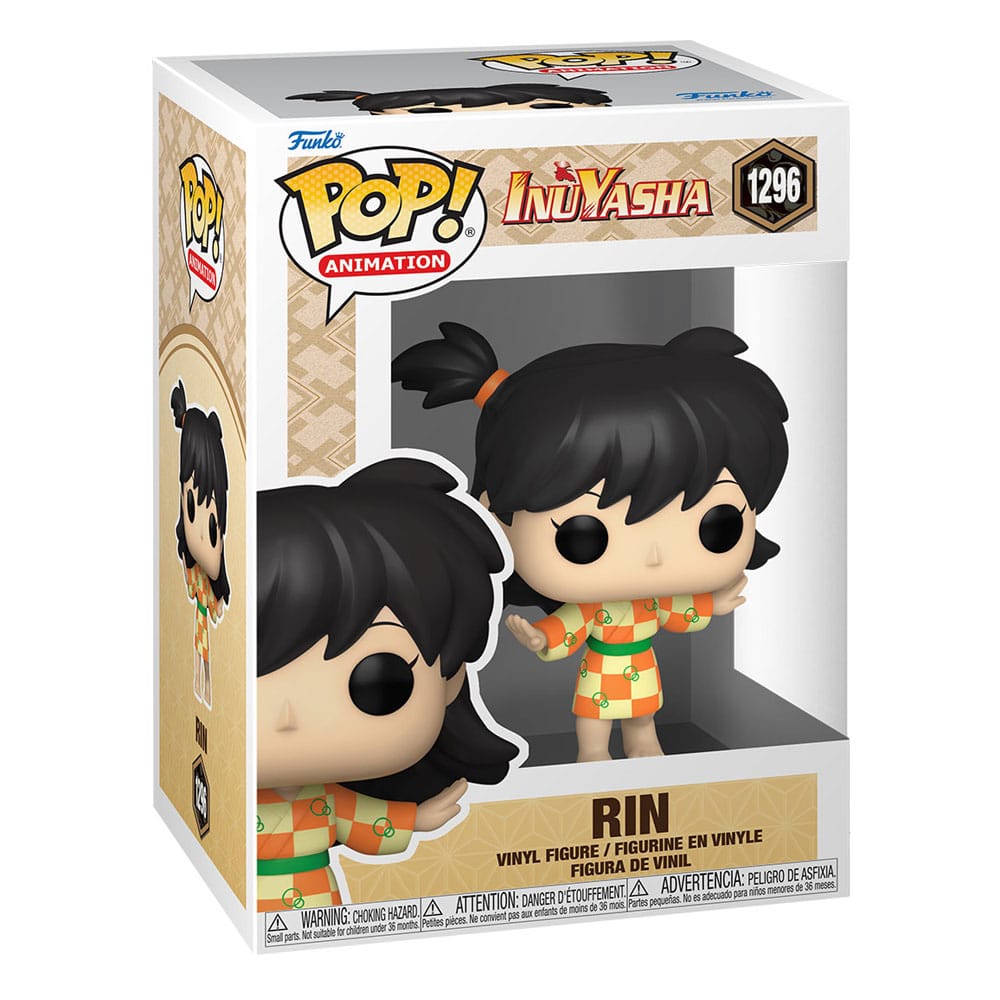 Inuyasha Pop! Animation Vinyl Figur Rin 9 cm