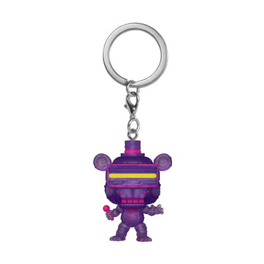 Cinq nuits au Pocket Pop de Freddy! Keychains en vinyle Affichage Radioactive Foxy 4 cm (12)