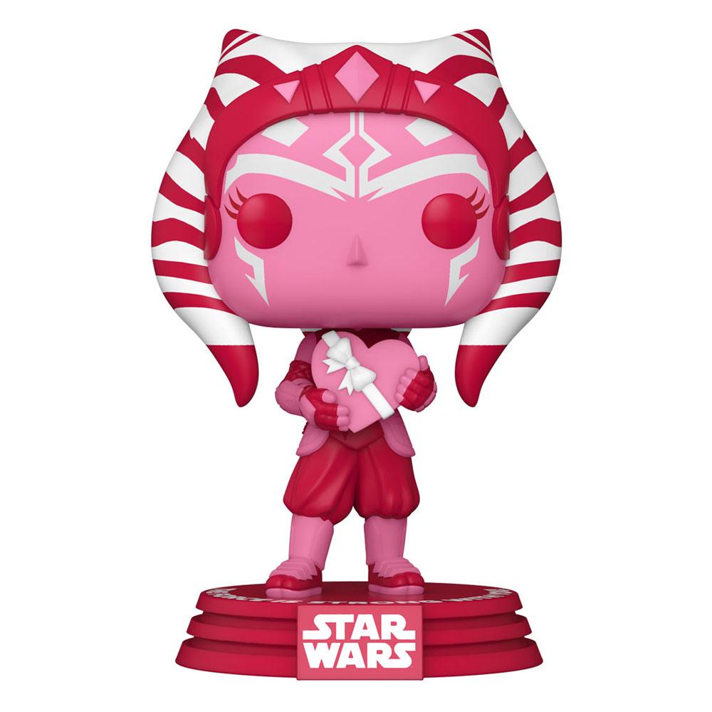 Star Wars Valentines Pop! Star Wars vinylfigur Ahsoka 9 cm