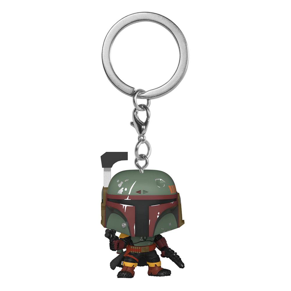 Star Wars The Book of Boba Fett Pocket Pop! Vinyl Keychains 4 cm Boba Fett Display (12)