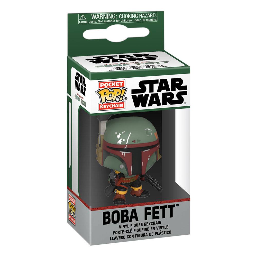 Star Wars The Book of Boba Fett Pocket Pop! Vinyl Keychains 4 cm Boba Fett Display (12)