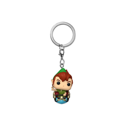 Disney Pocket Pop! Keychains en vinyle 4 cm Mickey Space Mnt Peter Pan Affichage (12)