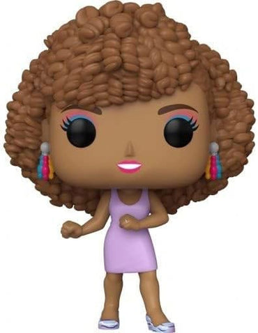 Whitney Houston Pop! Icons Figura de vinilo Whitney Houston (HWIK) (DGLT) Exclusivo 9 cm