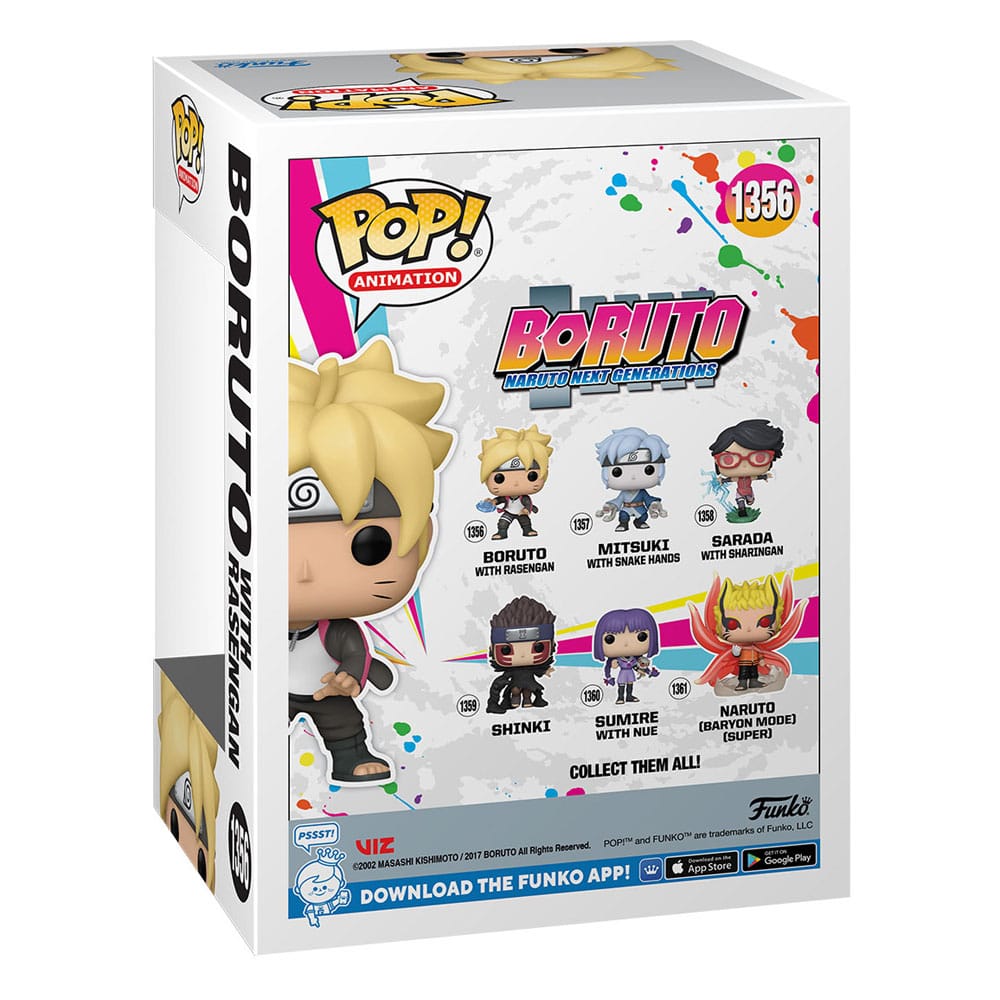 Boruto - Naruto Volgende generaties pop! Televisie vinylfiguur Boruto met Rasengan 9 cm