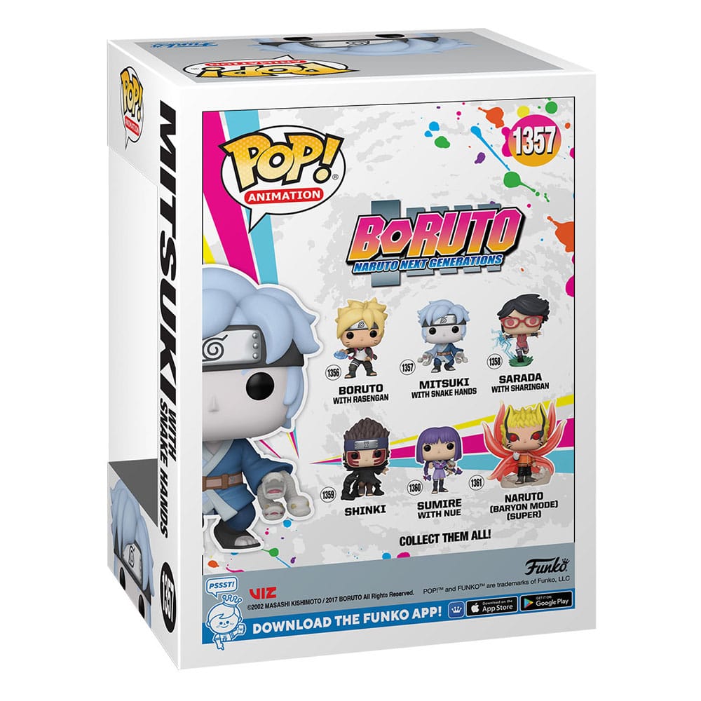 Boruto - Naruto Next Generations Pop! TV -vinylfigur Mitsuki m/Snake Hands 9 cm