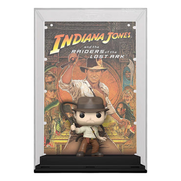 Indiana Jones Pop! Poster del film e figura Rotla 9 cm