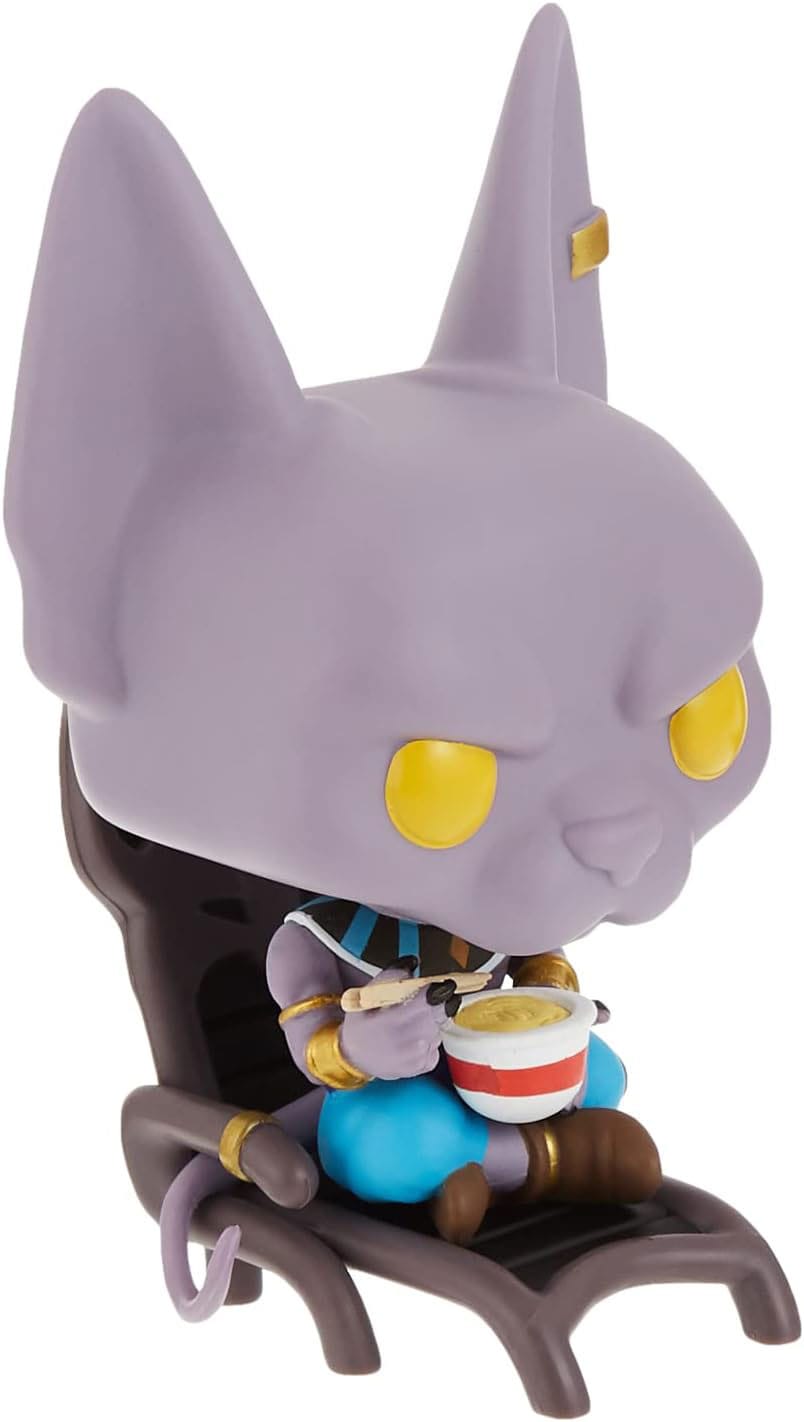 Dragon Ball Super POP! Animation Vinyl Figure Beerus Eating Noodles 9 cm