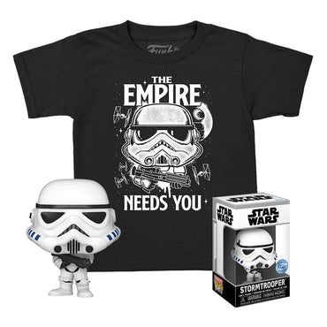 Star Wars Pocket POP! & Tee Box Stormtrooper (KD)