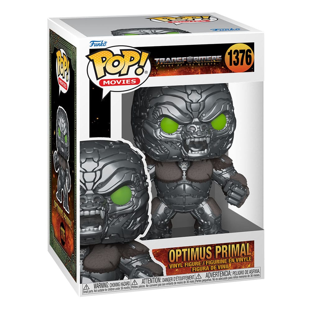 Transformers: Rise of the Beasts Pop! Películas Figura de vinilo Optimus Primal 9 cm