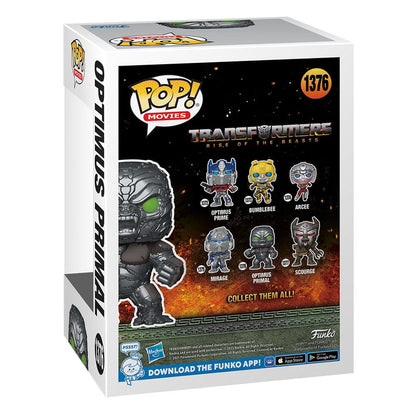 Transformers: Rise of the Beasts Pop! Películas Figura de vinilo Optimus Primal 9 cm