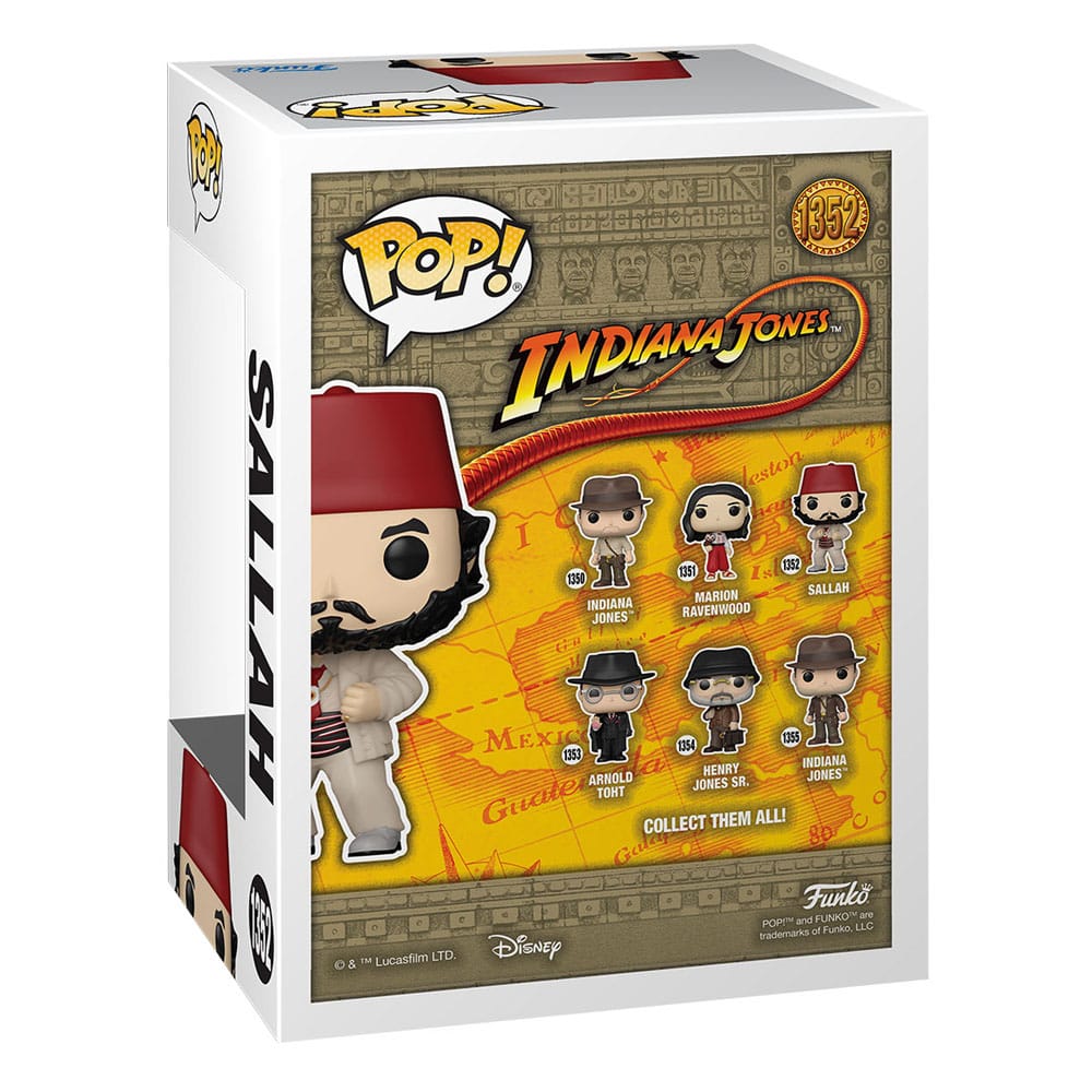 Indiana Jones POP! Movies Vinyl Figure Sallah 9 cm