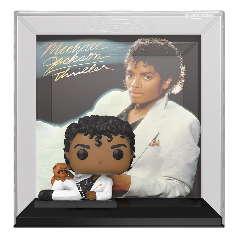 Michael Jackson Pop! Alben Vinyl -Figuren -Thriller 9 cm