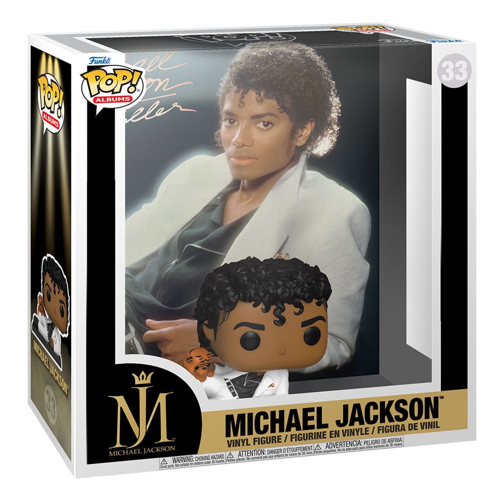 Michael Jackson Pop! Alben Vinyl -Figuren -Thriller 9 cm