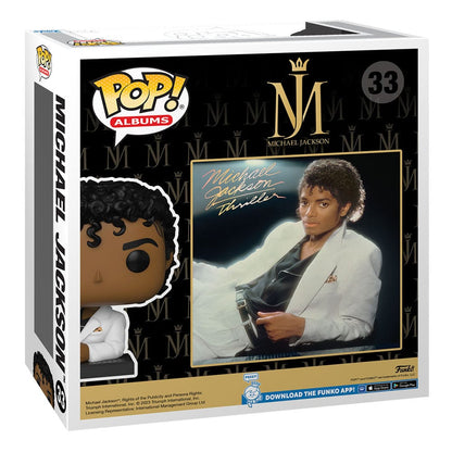 Michael Jackson Pop! Alben Vinyl -Figuren -Thriller 9 cm