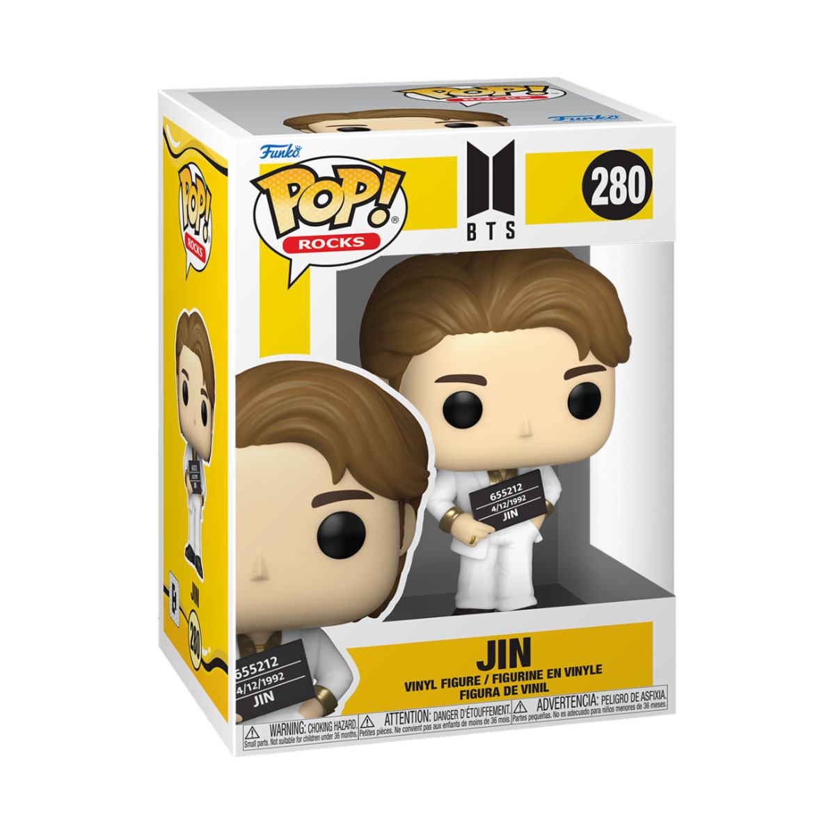 BTS POP! Stenar vinylfigur smör jin 9 cm