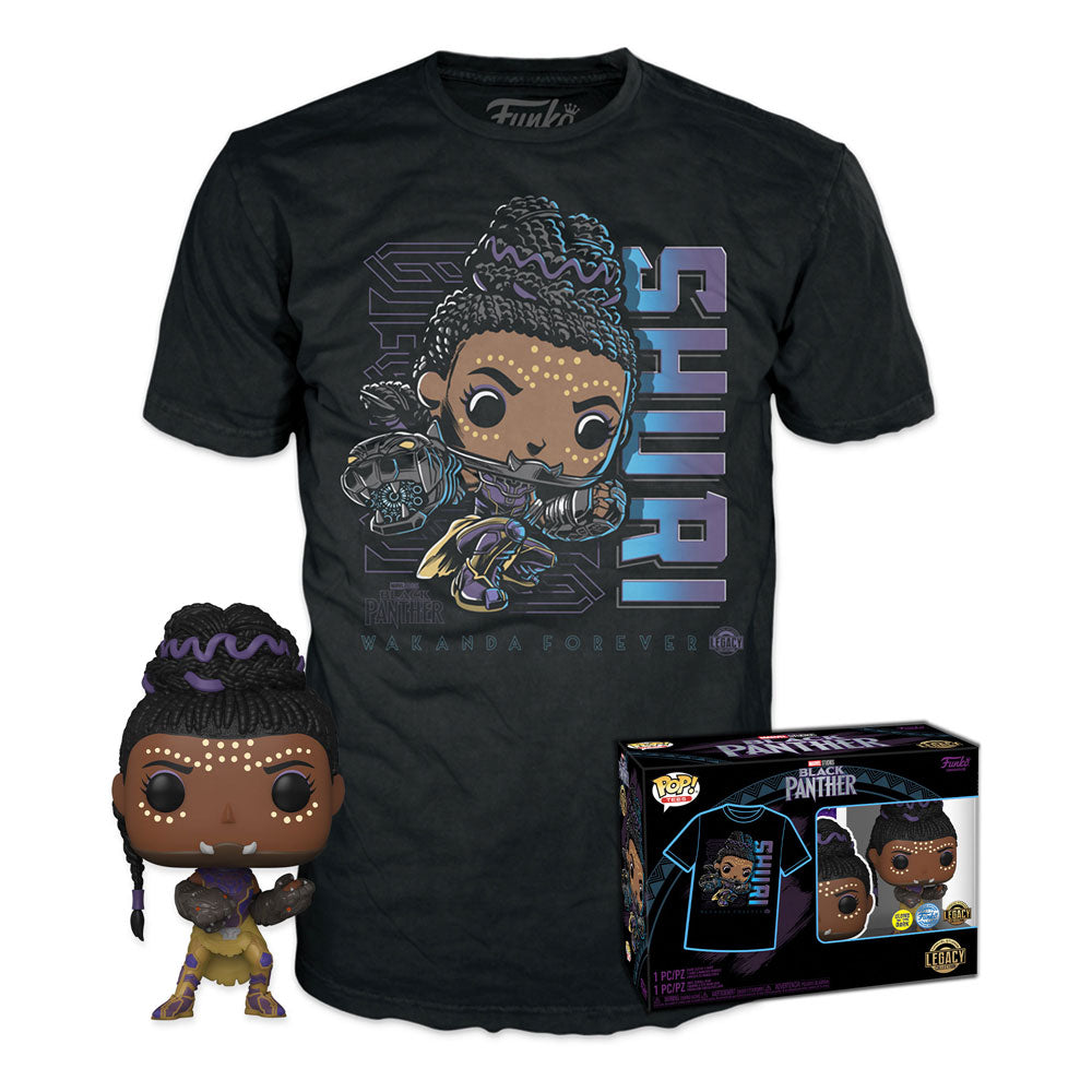 Black Panther Legacy Pop! & Tee box shuri