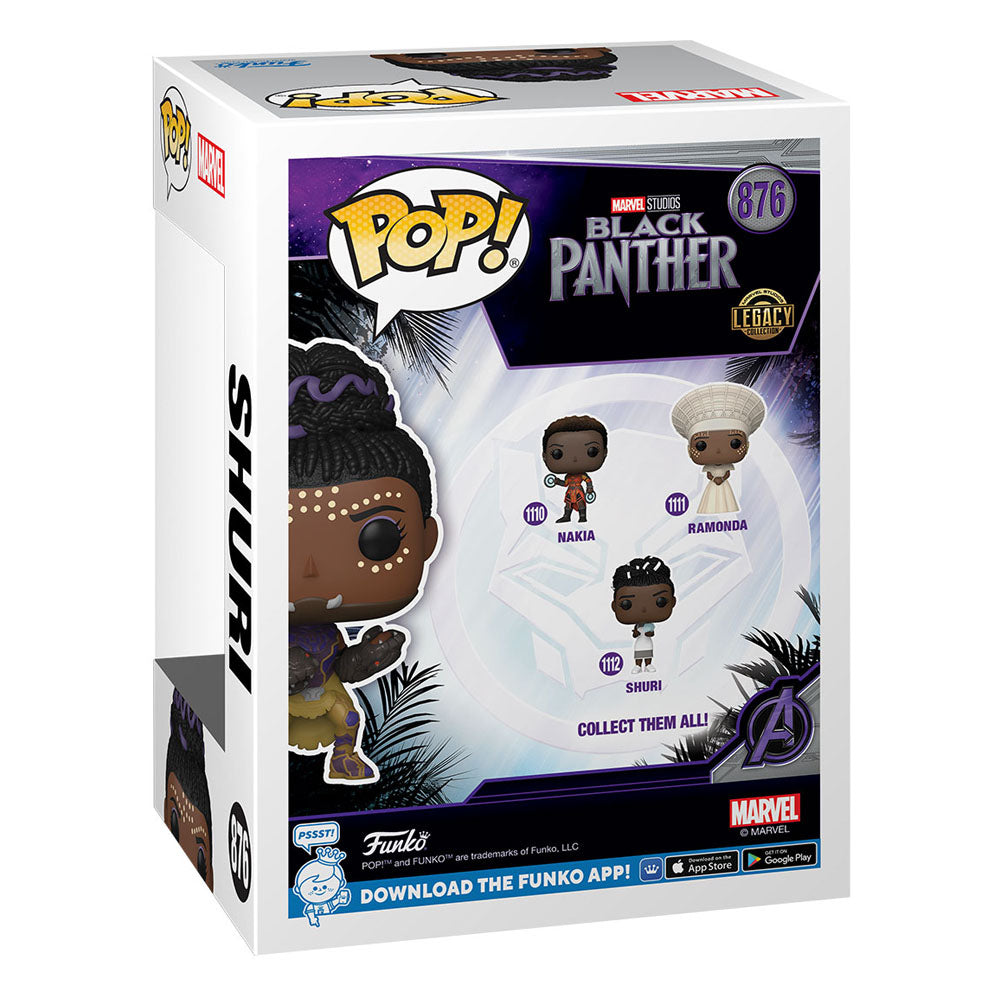 Black Panther Legacy Pop! & Tee box shuri