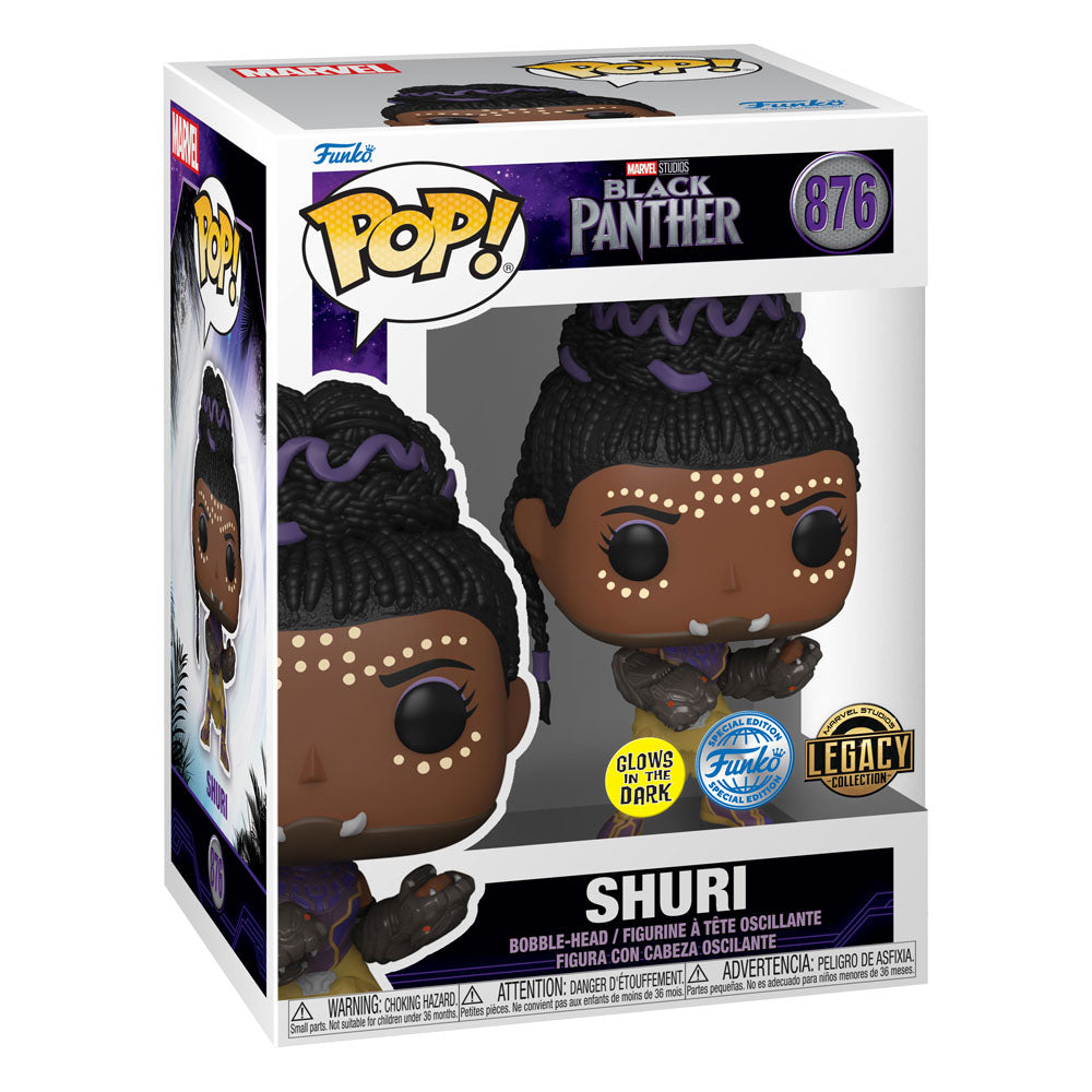 Black Panther Legacy Pop! & Tee box shuri